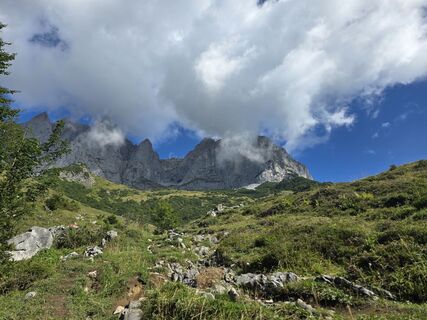 Photo de Domenic Beyrowski le long du parcours