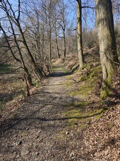 Zdjęcie z Björn Heun wzdłuż trasy