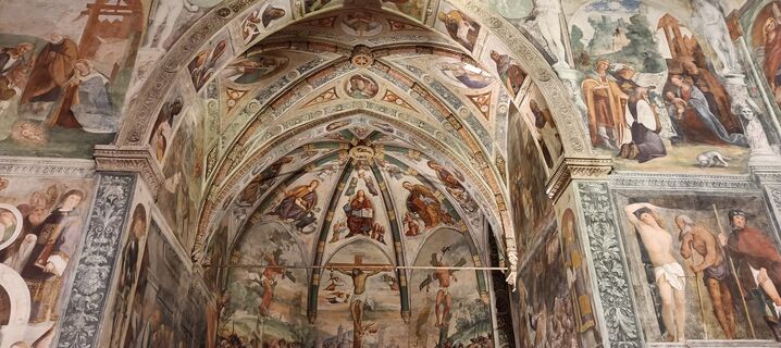 San Daniele del Friuli - Innenraum der Kirche Sant'Antonio Abate