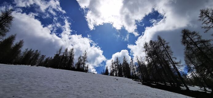 Foto von Klaus Lehner entlang der Tour