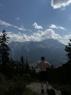 Foto von Lotte Menger entlang der Tour