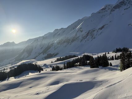 Foto von Salome Basler entlang der Tour