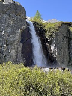 Foto von Andrea Tarovo entlang der Tour