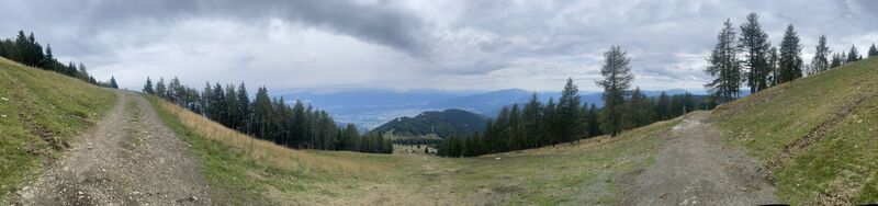 Foto von Jürgen Eggenberger entlang der Tour