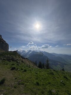 Foto von Peter Keck entlang der Tour
