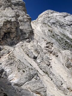 Foto von Marilena Locatelli entlang der Tour