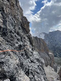 Foto von Nicola Biancardi entlang der Tour