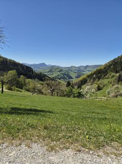 Foto von Paula Sedláček entlang der Tour