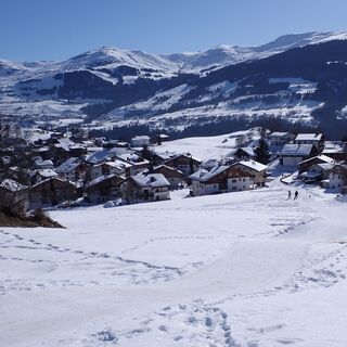 Wunderbares Panorama nach Brigels