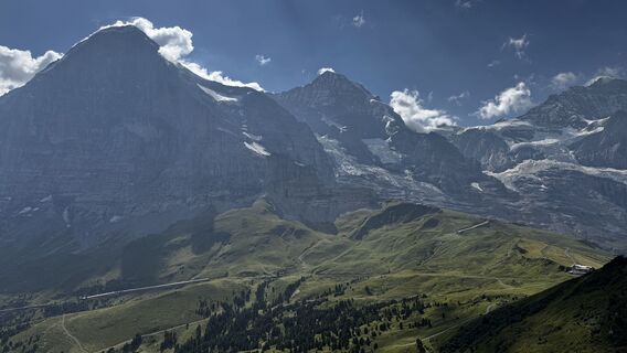 Foto von Andy Hills entlang der Tour