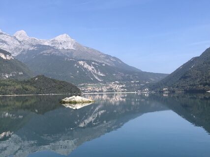 Photo de Astrid Illig le long du parcours
