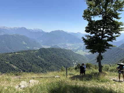Foto de Vid Klemenčič a lo largo del recorrido