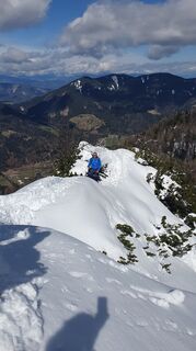 Foto de Anica varga a lo largo del recorrido