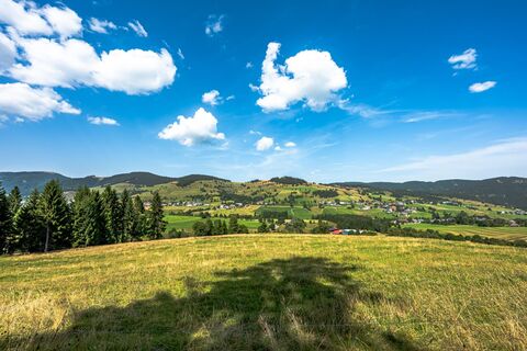 Aussicht vom Schmaleckweg Richtung Schwendele