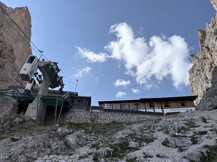 Foto de michele angelini a lo largo del recorrido