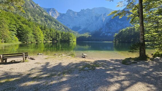 Foto von Johann Schallinger entlang der Tour
