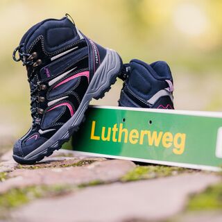 Lutherweg Sachsen - Ausschilderung des Pilgerweges