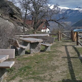 Bänke in Hohtenn