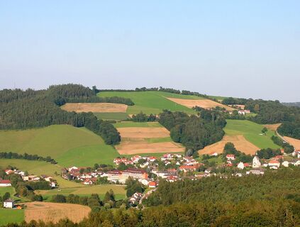 Blick auf Bad Schönau