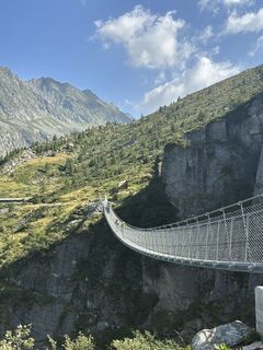 Photo de Agnese Martinelli le long du parcours