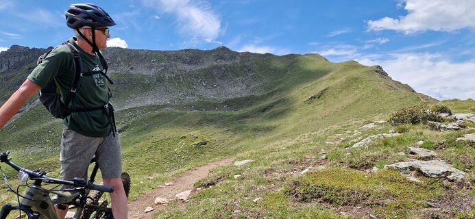 Photo de Karl Tribusser le long du parcours