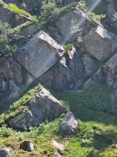 Photo de Andreas Mohr le long du parcours