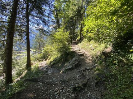 Foto de Hendrik Aschermann a lo largo del recorrido