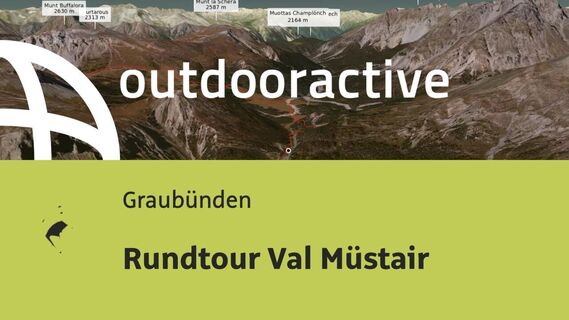 Mountainbike-tour in Graubünden: Rundtour Val Müstair