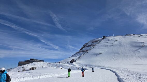 Photo de skilot le long du parcours