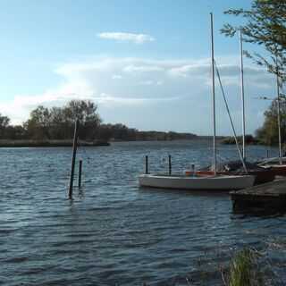 Start- und Zielpunkt: Der Gartower See