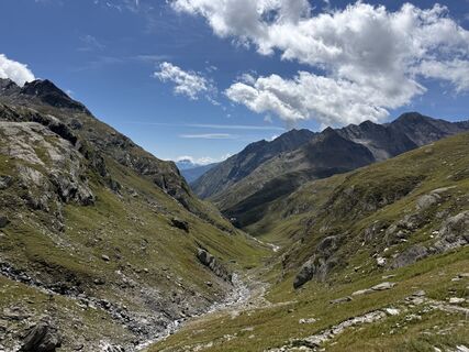 Foto von Norbert Herbig entlang der Tour