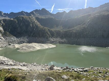 Photo de Agnese Martinelli le long du parcours