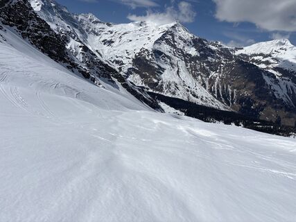 Foto von Heinz Sperl entlang der Tour