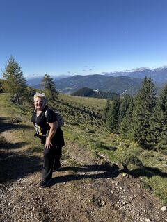 Foto da Margarete Mierzwa lungo il tour