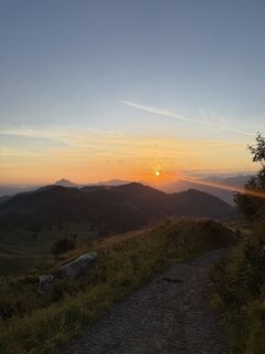 Foto von Hauptmann Kilian entlang der Tour