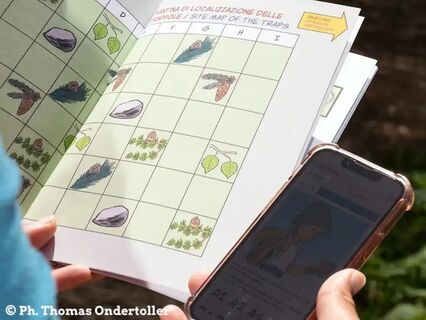 Multimedia Audioguide auf der Locandy App in Latemar
