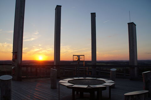 auf dem Aussichtsturm auf Panarbora