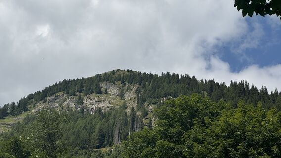 Foto de Jean Claude Guidi a lo largo del recorrido