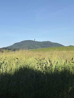 Foto von Barbara Dolivier entlang der Tour