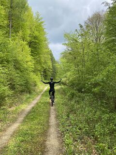 Foto von TSH entlang der Tour