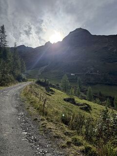 Foto de Diana Puhlmann a lo largo del recorrido