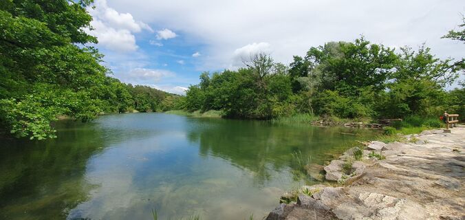 Fotografia z Denis Mazza na trase
