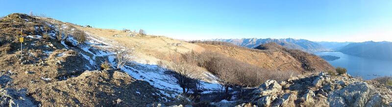 Foto da Urs Huebscher lungo il tour