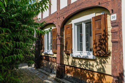 Typische Umgebindehausbauweise