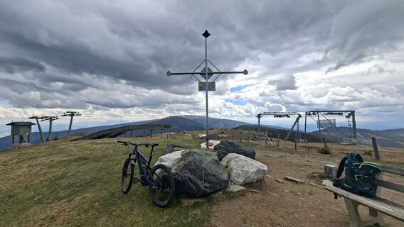 Foto von Vencel Vajda-Rétháti entlang der Tour