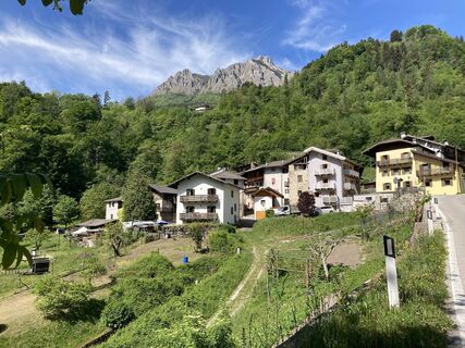 Foto de Monika Karrer a lo largo del recorrido