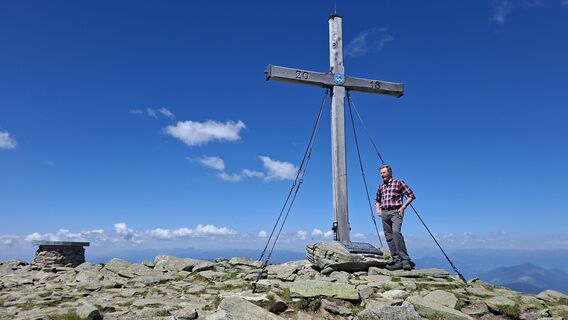 Foto de Horst Ditjo a lo largo del recorrido