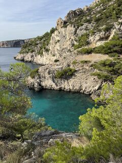 Photo de Sophie Gotthard le long du parcours