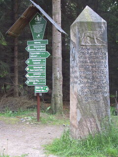 Wolfssäule in der Dippoldiswalder Heide
