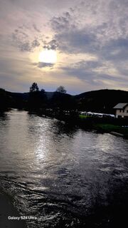 Photo de Edit Szoboszlay le long du parcours